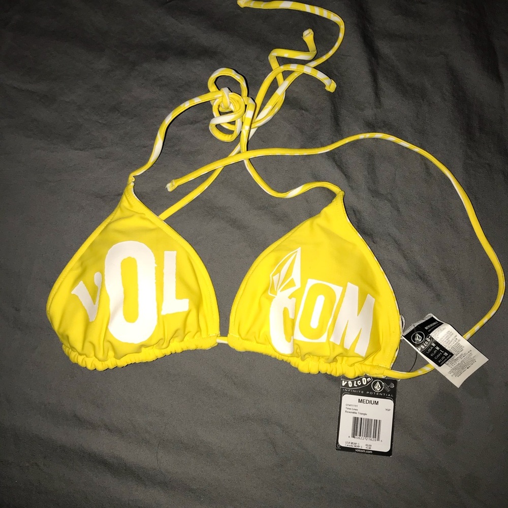 Volcom reversible bikini top