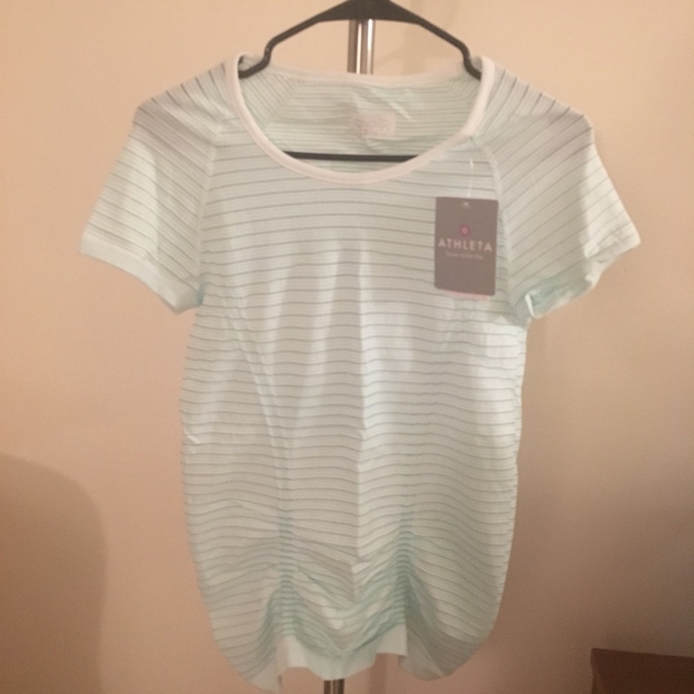 Athlete stripe fast track T-shirt