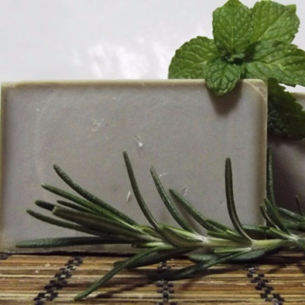 Spearmint Rosemary Shampoo Soap - 1 Bar