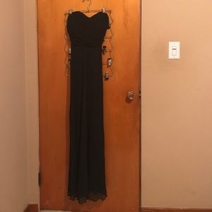 Nicole Miller Collection Black 100% Silk Gown