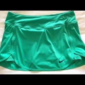 Green Nike Tennis Skort