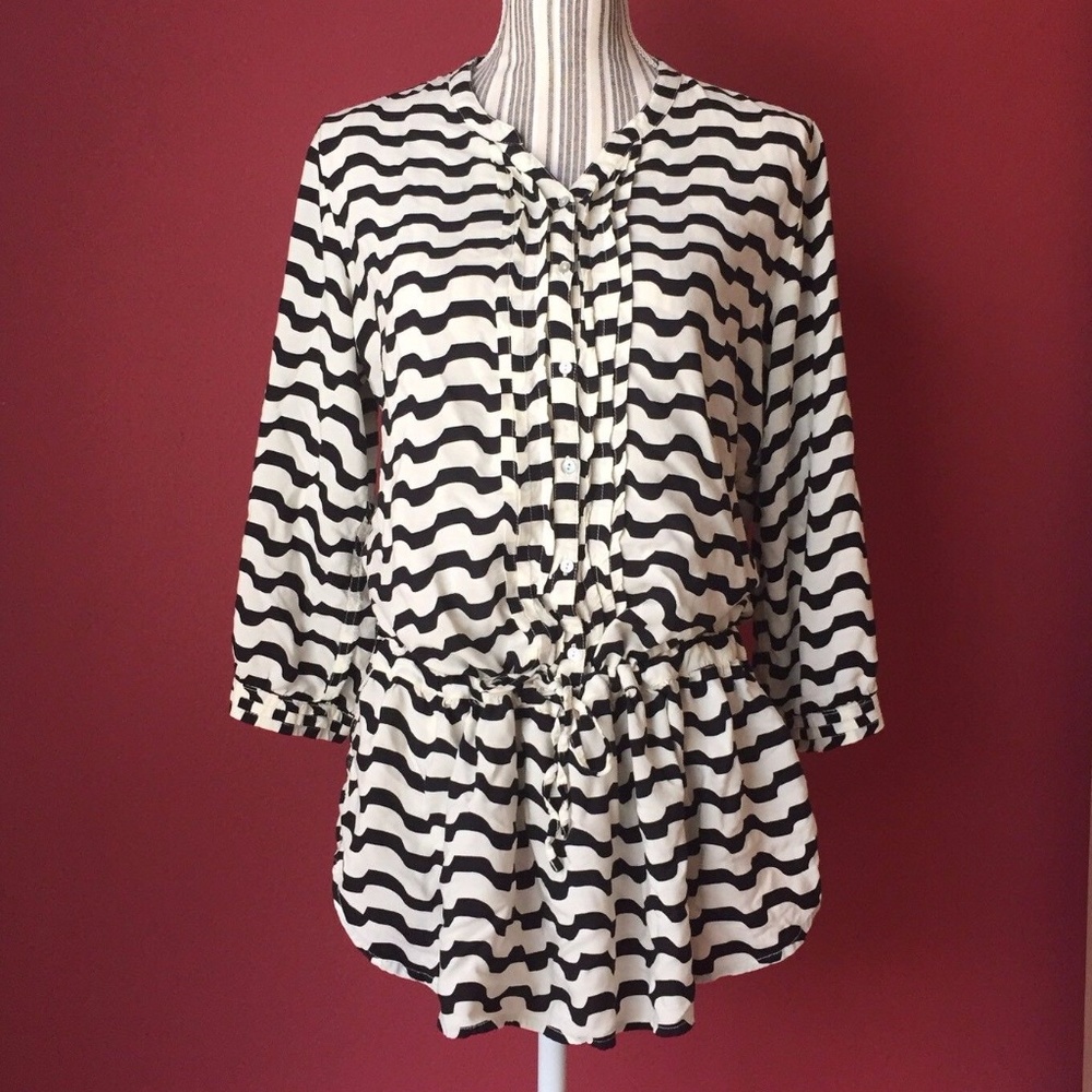 ANTHROPOLOGIE ISABELLA SINCLAIR Drawstring Tunic