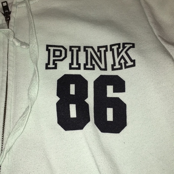 PINK MINT GREEN HOODIE - Picture 3 of 4