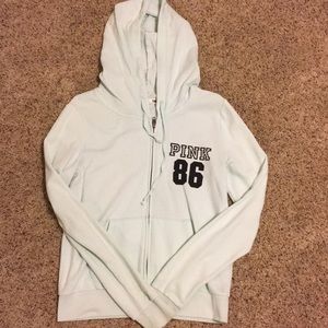 PINK MINT GREEN HOODIE