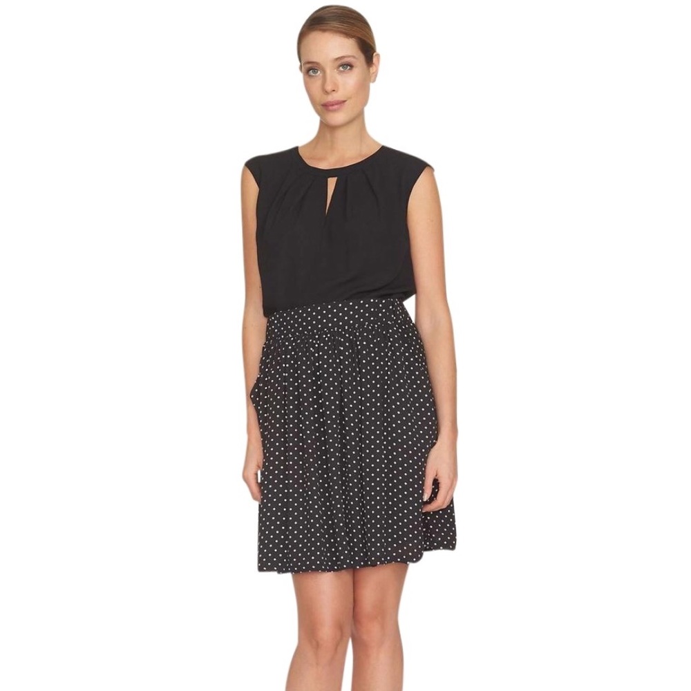 CeCe by Cynthia Steffe Polka Dot Print Skirt