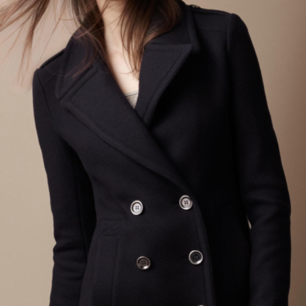 Burberry Brit Size US Siz 4/ITA sz 38 wool coat