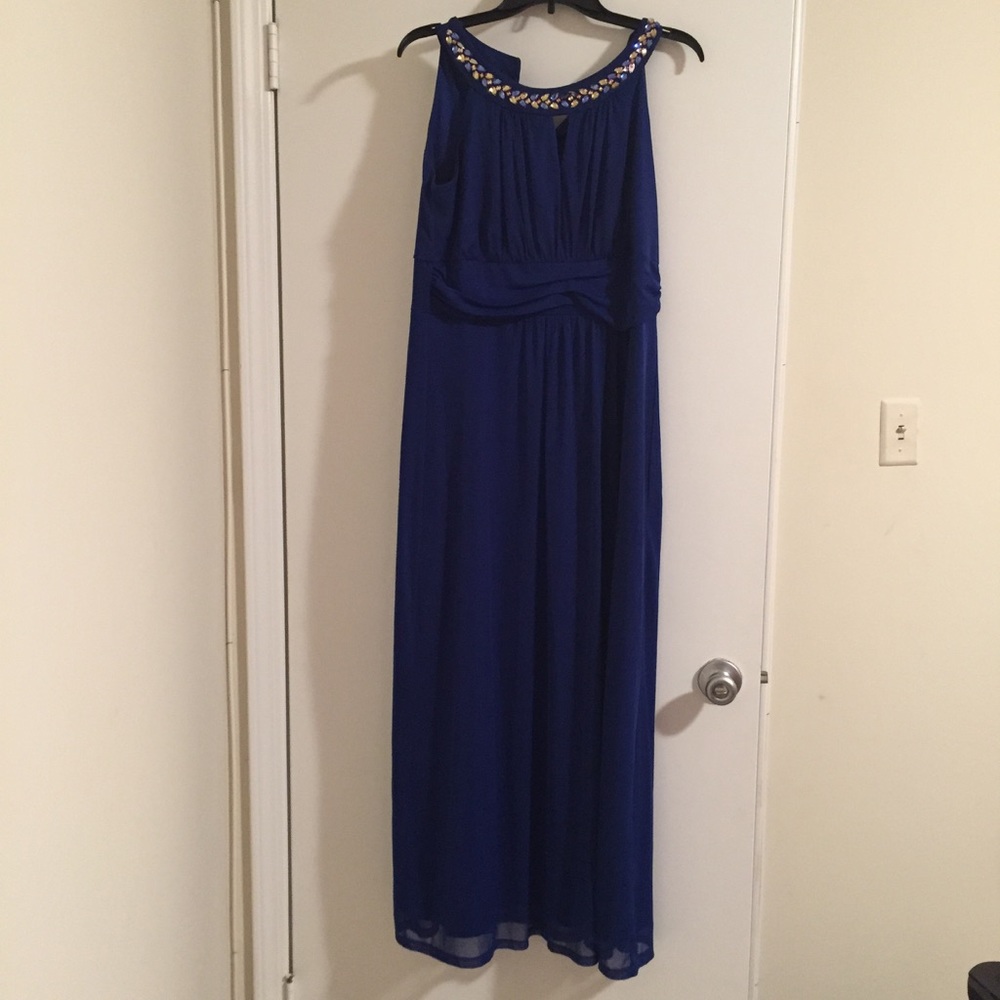 Royal Blue Long Formal Dress