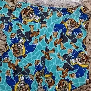 Lularoe Disney Beast leggings