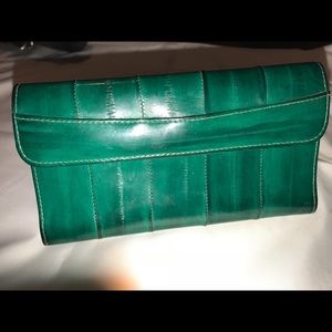 Eel skin wallet (vintage)