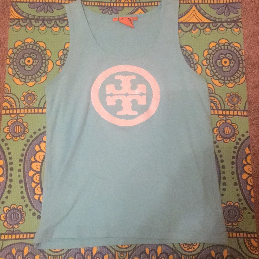 Tory Burch sequin tank