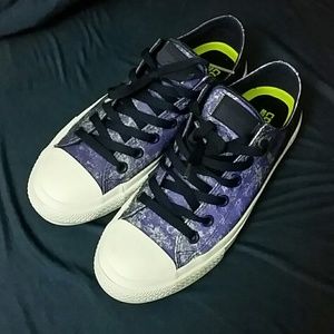Reflective Purple Chuck II Converse-Only Worn Once