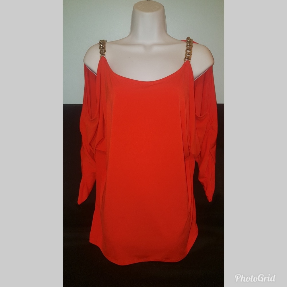 Peek-a-boo blouse