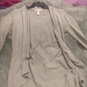 Grey cardigan