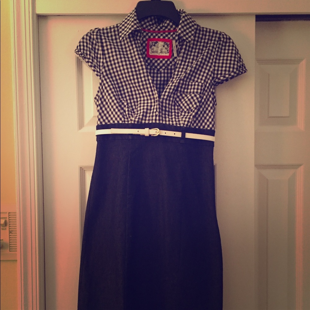 Guess jeans dress with belt