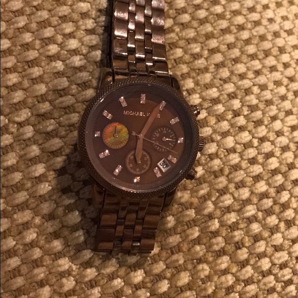 Michael Kors chronograph brown watch main image 7