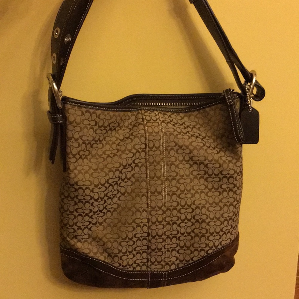 Coach Chocolate Brown Handbag