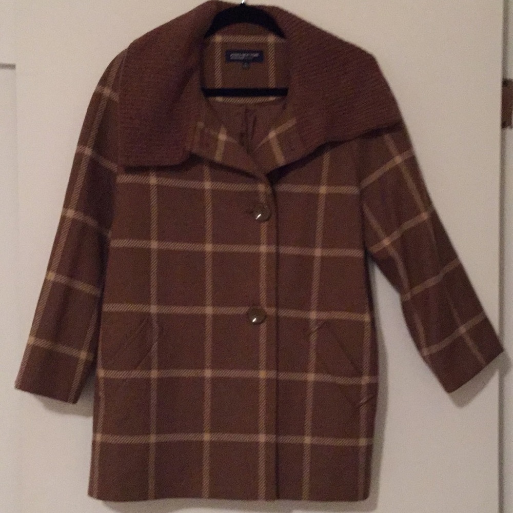 Jones New York Signature Petite Coat Sz L
