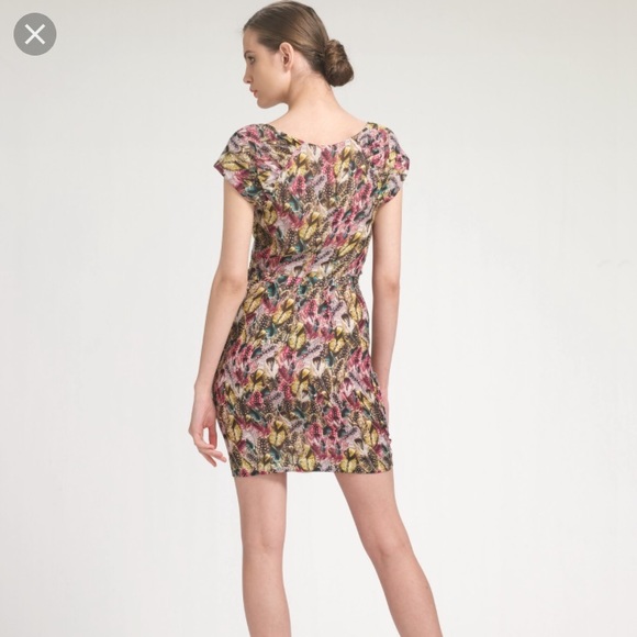 Leifsdottir Fiesta feather shift dress - Picture 2 of 5