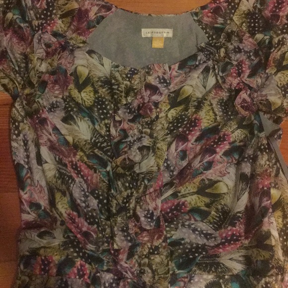 Leifsdottir Fiesta feather shift dress - Picture 3 of 5