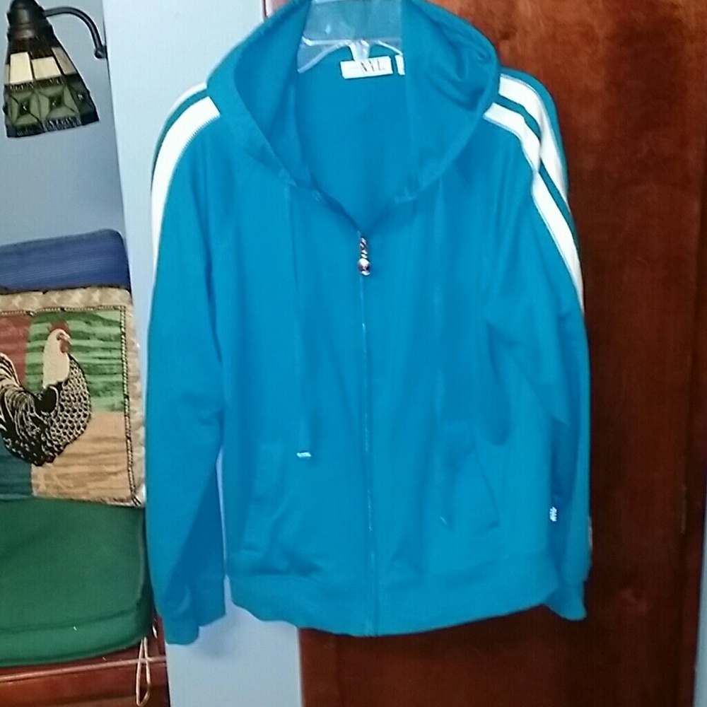NYL Teal Jacket with Hood