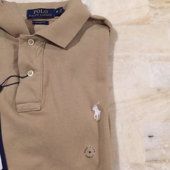 Tan Polo Ralph Lauren shirt๐ - Picture 4 of 8