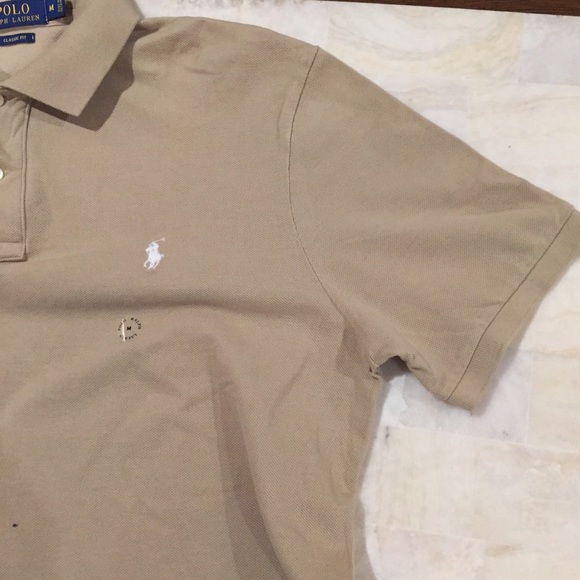 Tan Polo Ralph Lauren shirt๐ - Picture 5 of 8