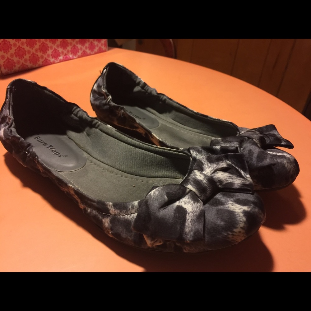Leopard Print Flats