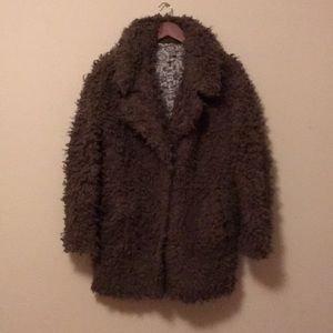 Urban Outfitters Ecote — Teddy Bear Coat — Size S