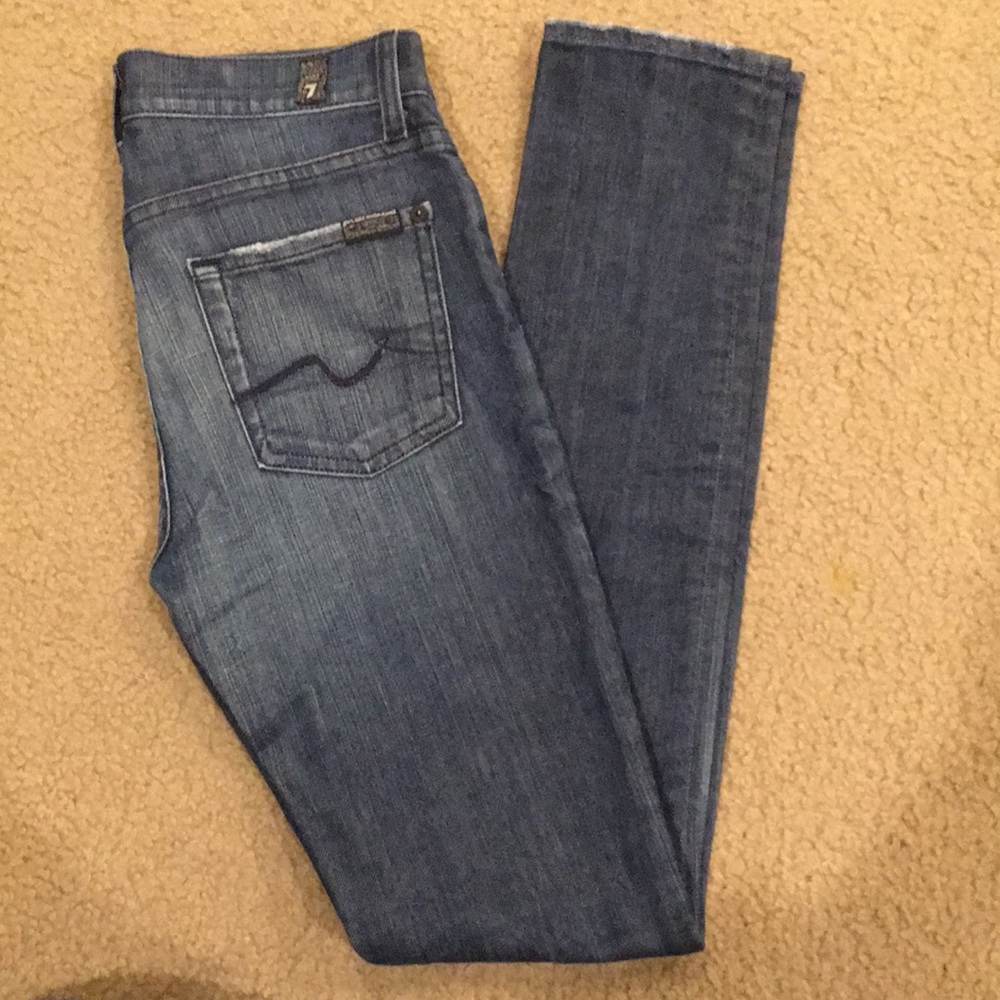 7 for all mankind Roxanne High Waist Skinny Jeans