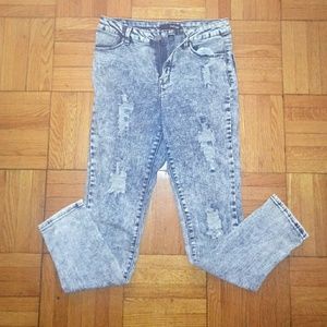Distressed Jeans