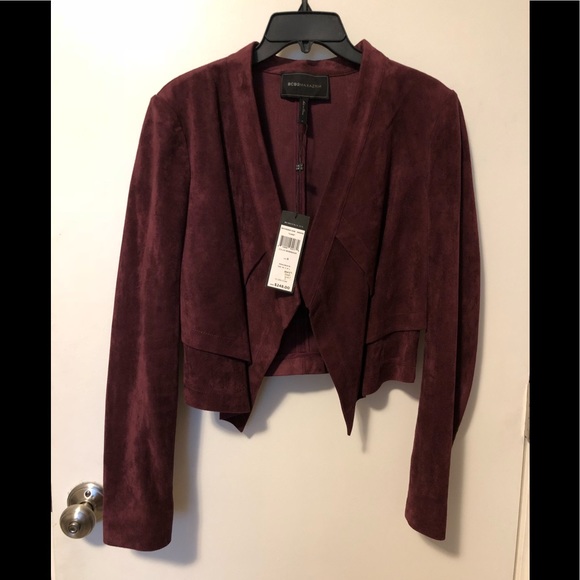 Bcbg Suede Blazer - Picture 2 of 4