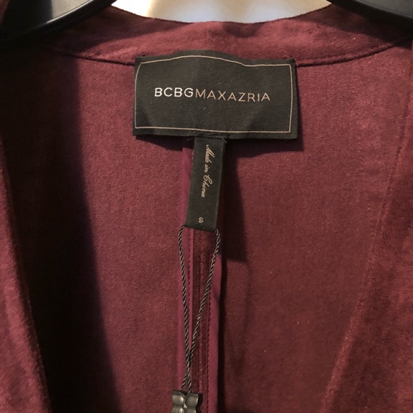 Bcbg Suede Blazer - Picture 3 of 4