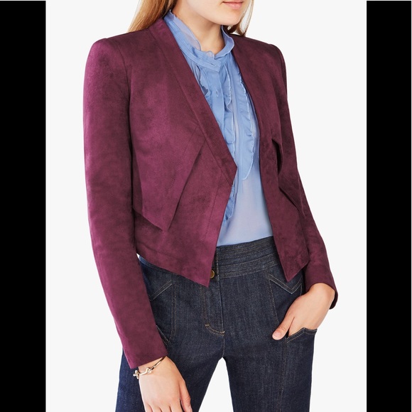 BCBGMaxAzria Jackets & Blazers - Bcbg Suede Blazer