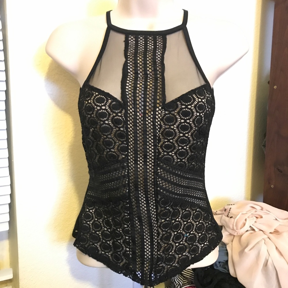 Sexy mesh shirt