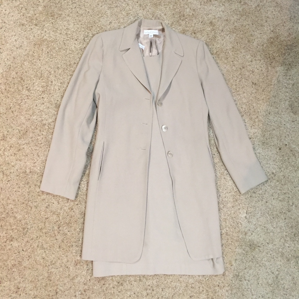 champagne suite dress