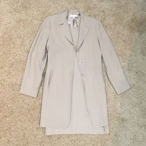 champagne suite dress