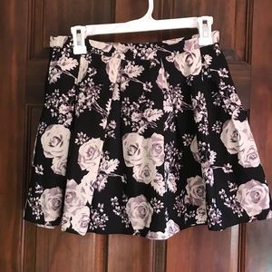 Floral Skater Skirt