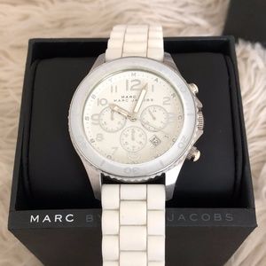Marc by Marc Jacobs White Unisex Watch