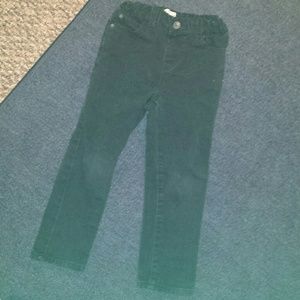 Children's Place boy skinnies black size 4T