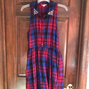 Plaid Tank dress