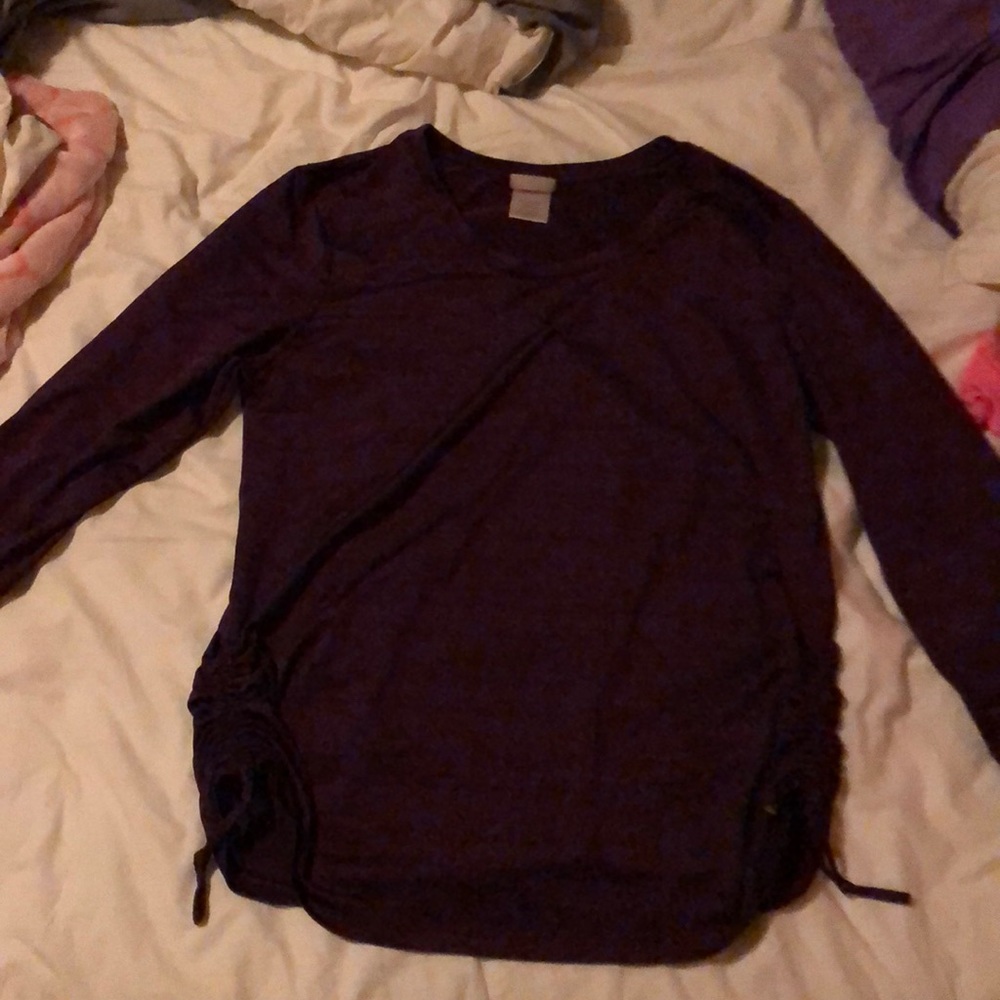 Danskin now drawstring active shirt