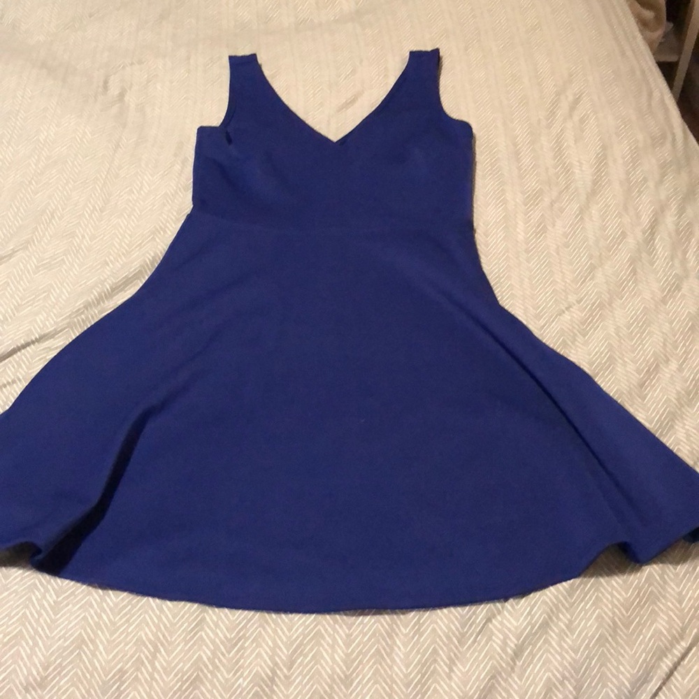 Blue dress