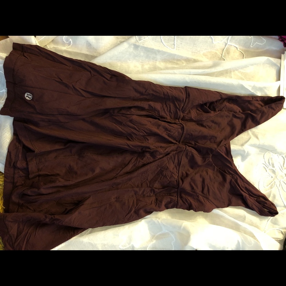 Lulu lemon workout shirt. Dark purple