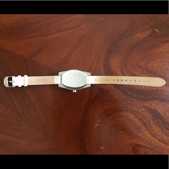 Folli Follie Silver Crystal Stones Leather Watch - Picture 8 of 8