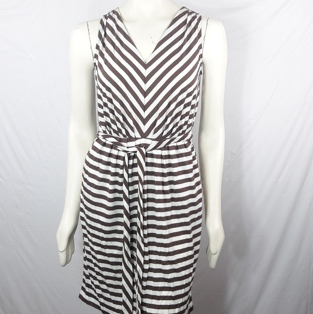 Talbolts Sleeveless V Neck Dress NWT