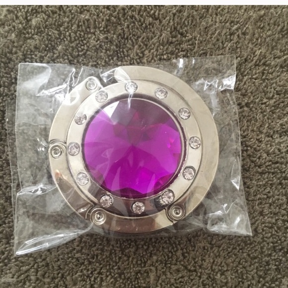 Brand New Purple Purse Hook! - Picture 2 of 4