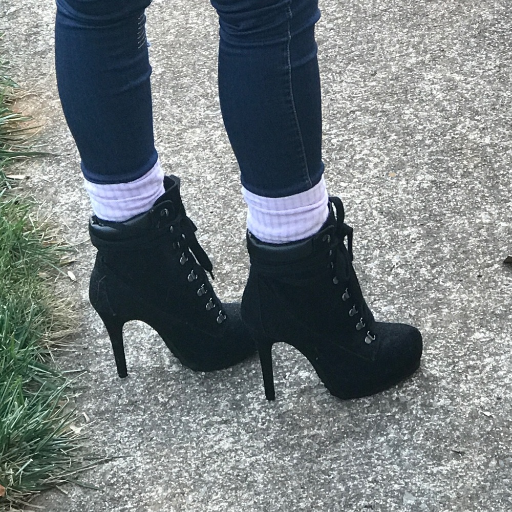 Black booties