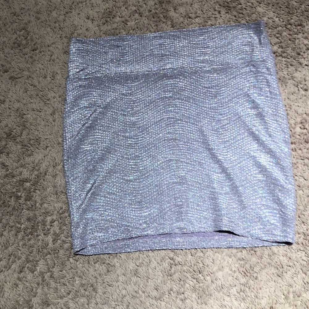 Sparkly tight skirt