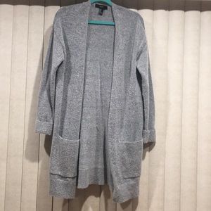 Oversized warm cardigan