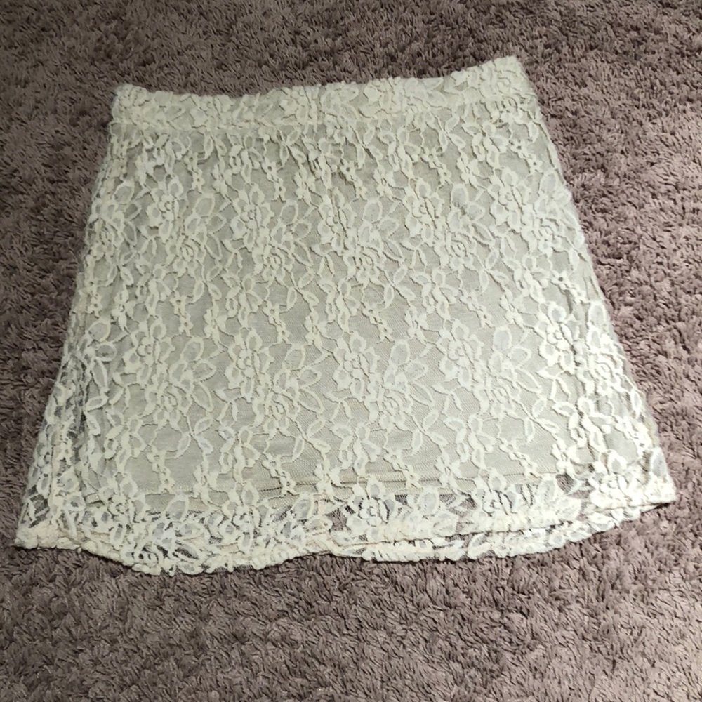 Charlotte Russe Lace skirt